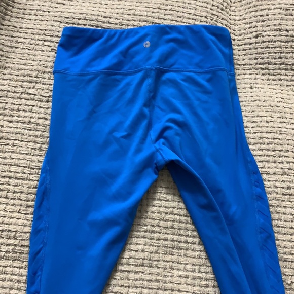 Blue Workout Leggings - Picture 5 of 5